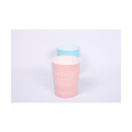 Customized Logo Plastic Double-layer Lace Trash Can Mini Garbage Cans